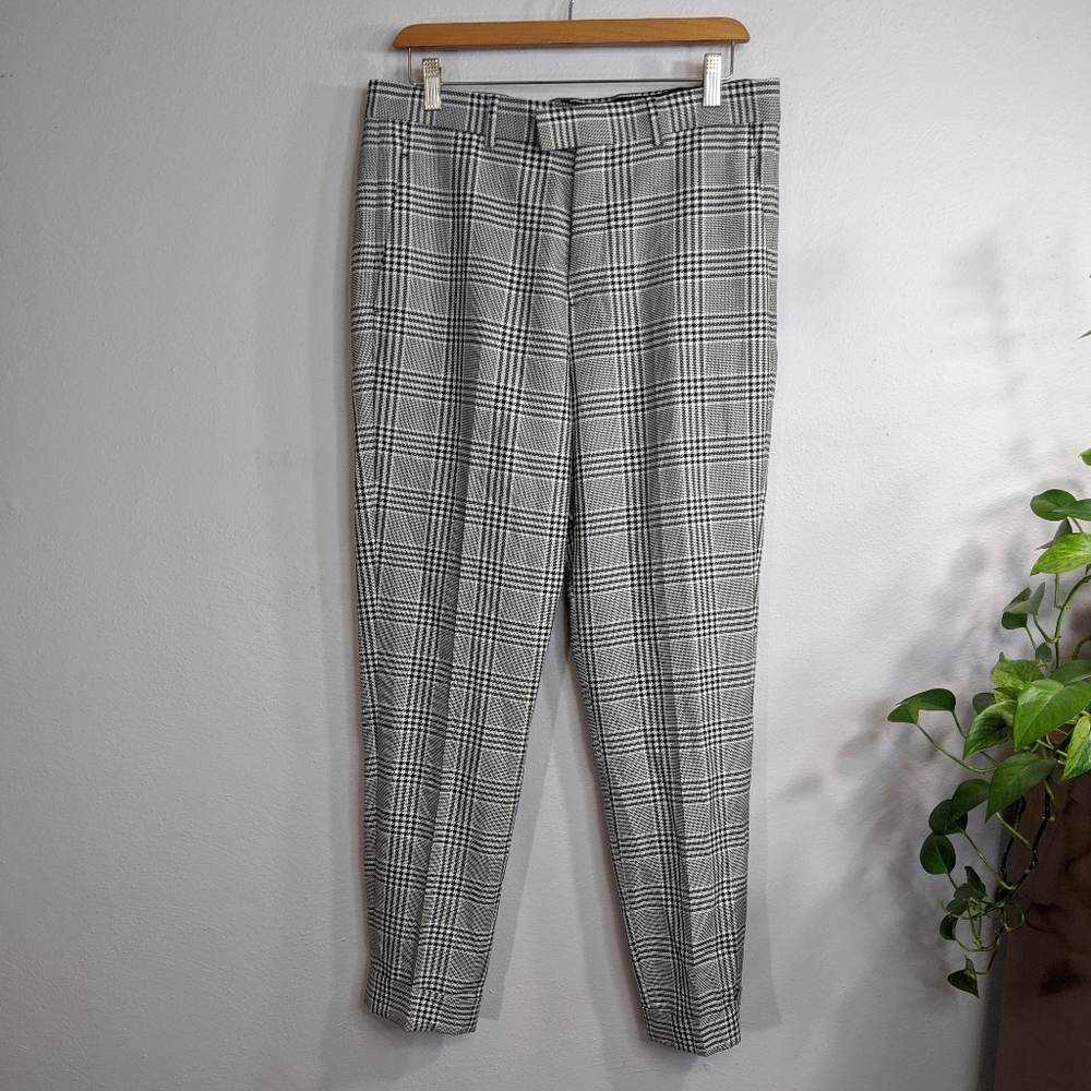 NWT Zara Man 32 Houndstooth Dress Pant